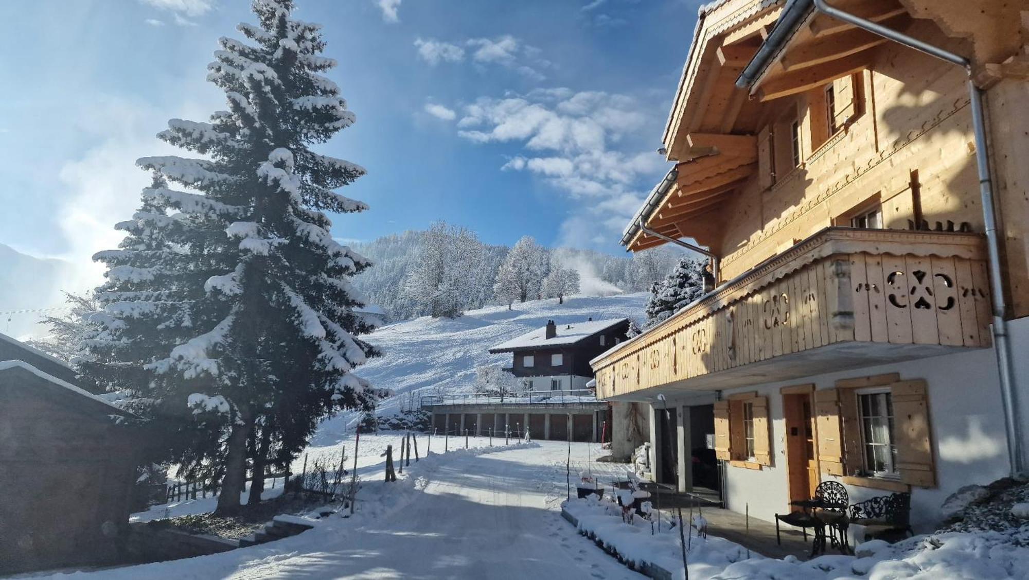 Large Deluxe Studio For 2 - Chalet Lovo Ленк Экстерьер фото